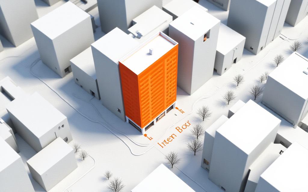 Map visualization showing our New York studio location